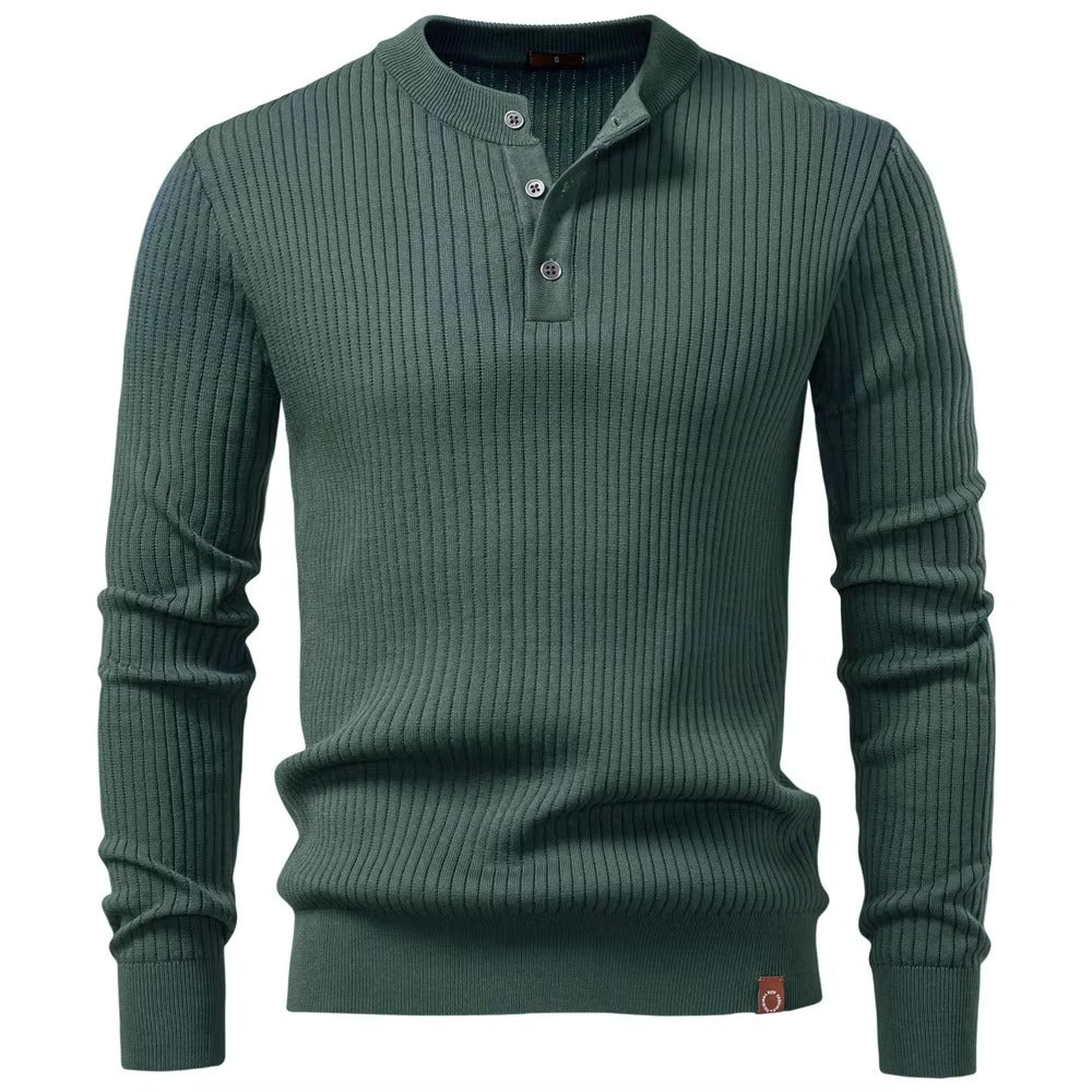 Pull Henley Classique