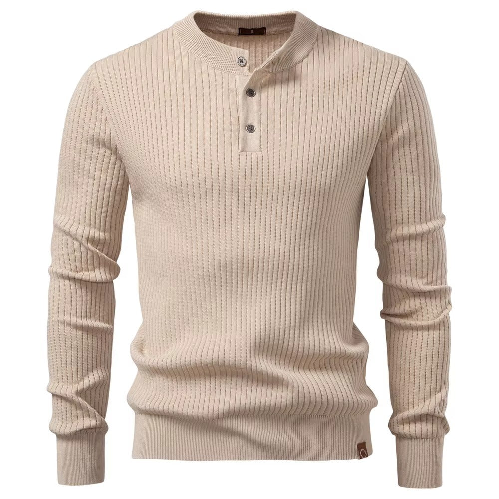 Pull Henley Classique